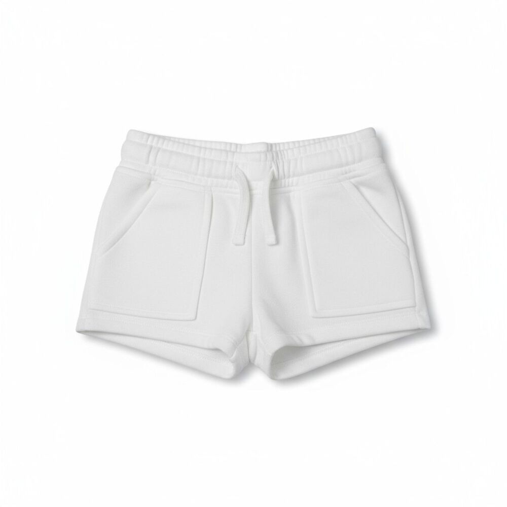 Girls Shorts Size 2T NWT by Epic Threads – White Knit Pull-On Style with Pockets